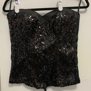 Venus Sequinned Bustier